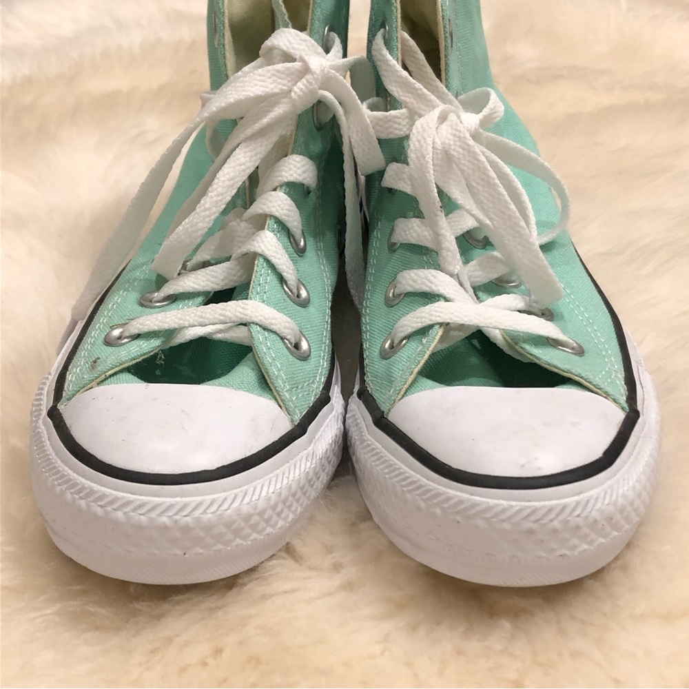 CONVERSE All-Star Mint Green Hi Top